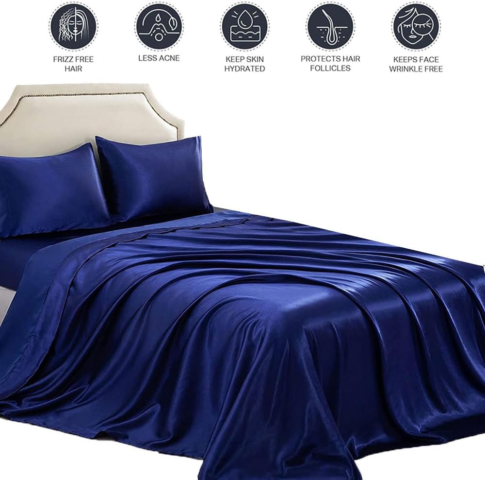 XPOWER Silk Bedsheet 3-Piece Set