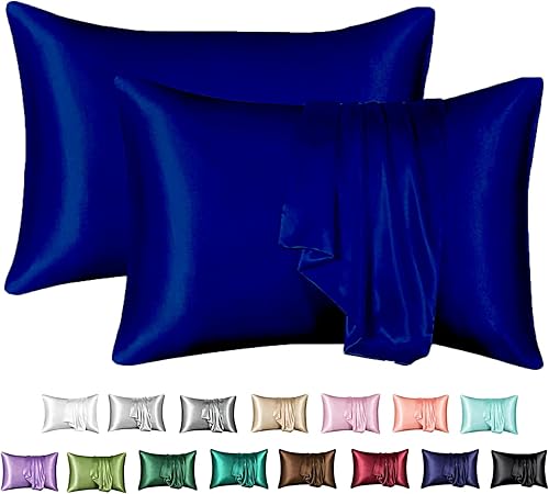 XPOWER Luxurious Silk Pillowcase Cover