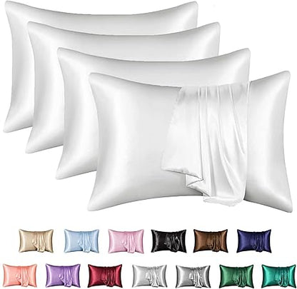 XPOWER Luxurious Silk Pillowcase Cover