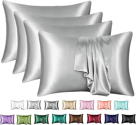 XPOWER Luxurious Silk Pillowcase Cover