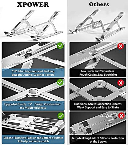 XPOWER® Aluminium Laptop Stand